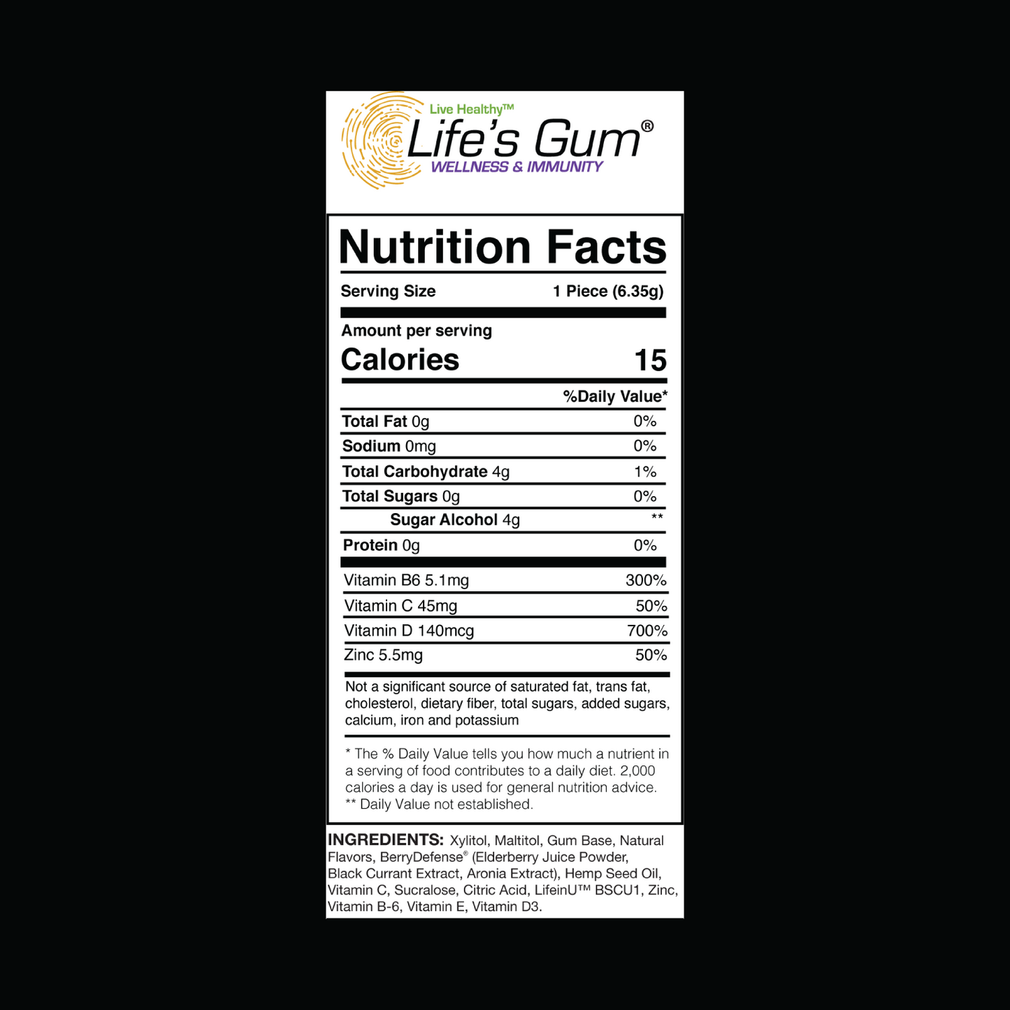 Life's Gum® Wellness & Immunity