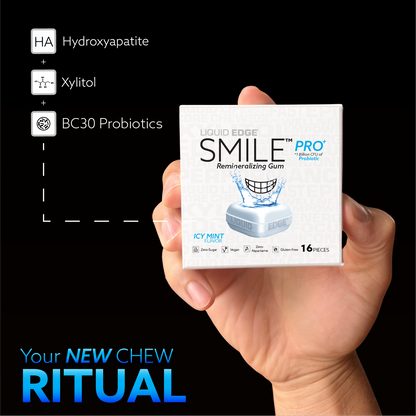 Liquid EDGE® SMILE™ PRO – Remineralizing Gum with Probiotics