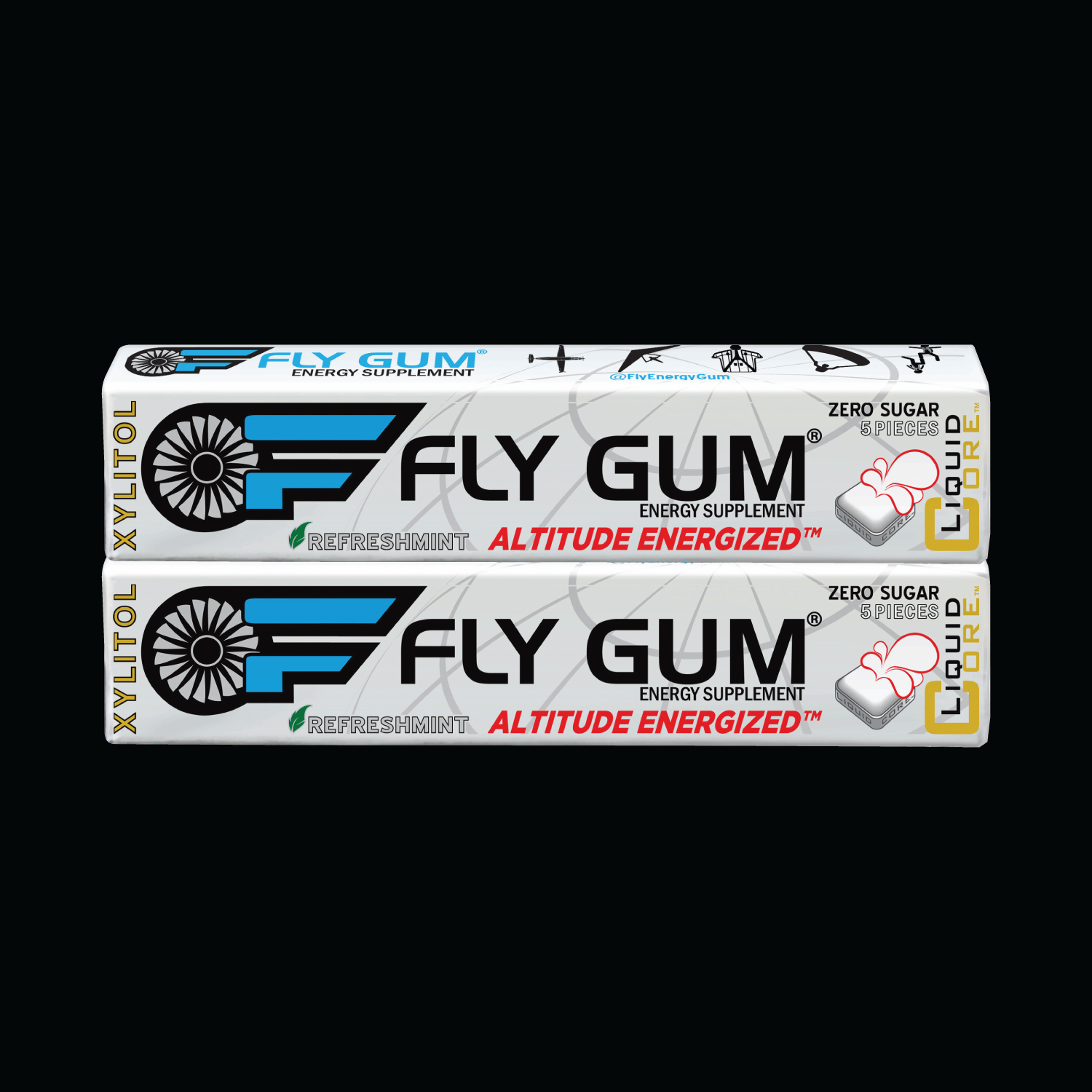 FLY GUM® - Altitude Energized
